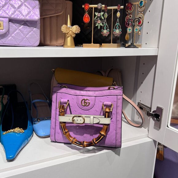 Stunning Gucci Tote Double G Diana Mini, comes with two straps - Picture 5 of 11